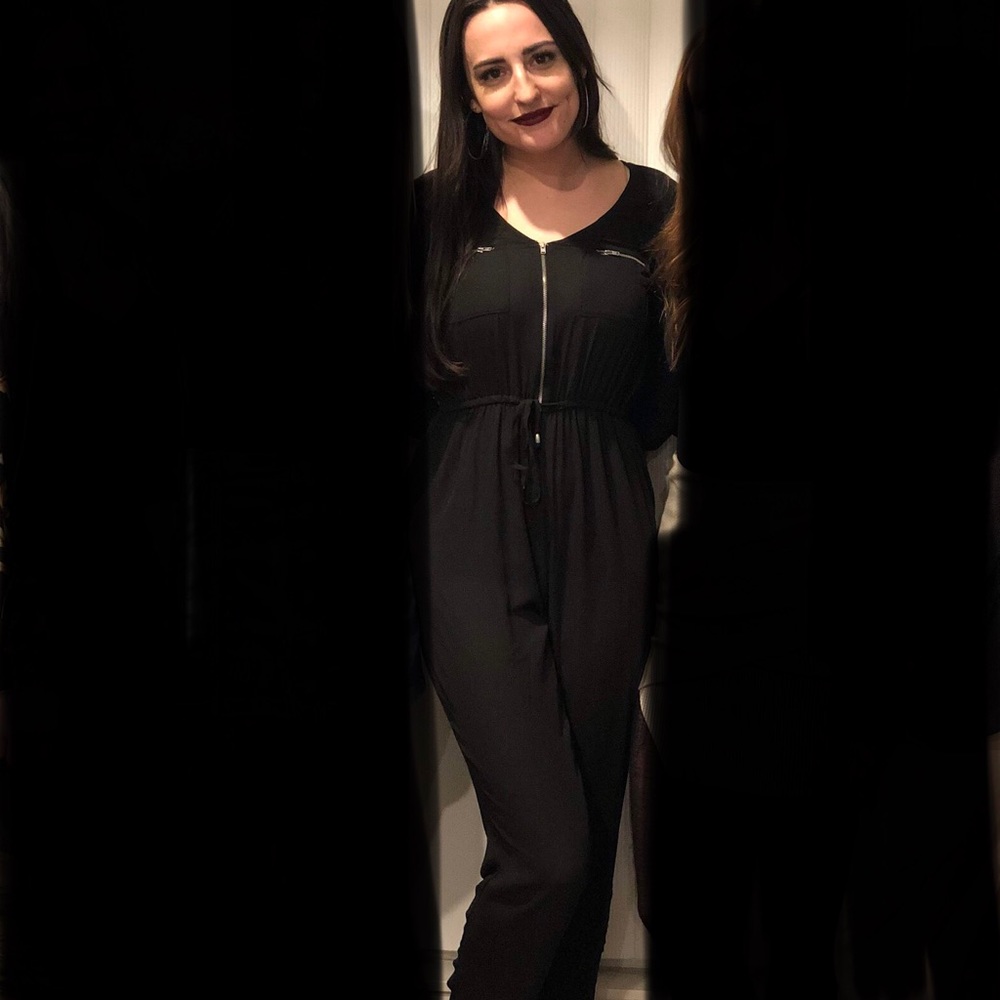 HNM JumpSuit black longsleeve
